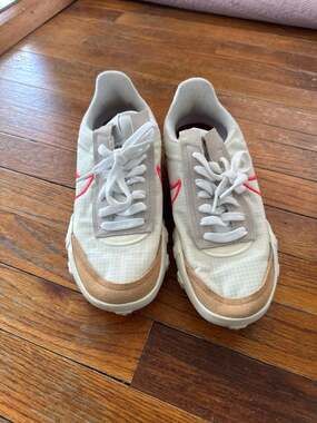 Nike Wmns Waffle Racer 2X White Bright Crimson